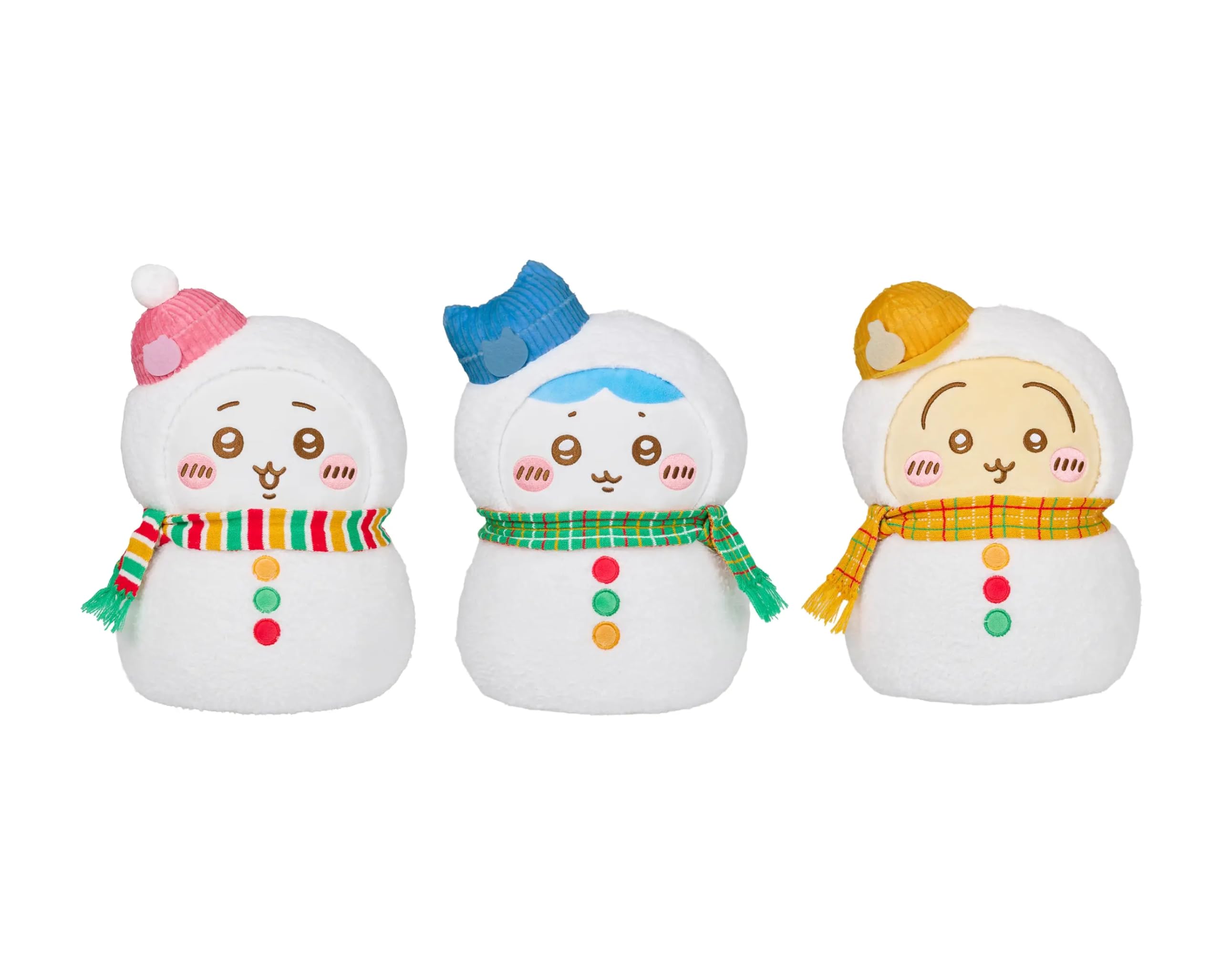 ちいかわ ゆきだるまになっちゃった ぬいぐるみ ABC賞各1点ずつ Amazon.co.jp: エニマイくじ ちいかわ ゆきだるまになっちゃった！ A賞